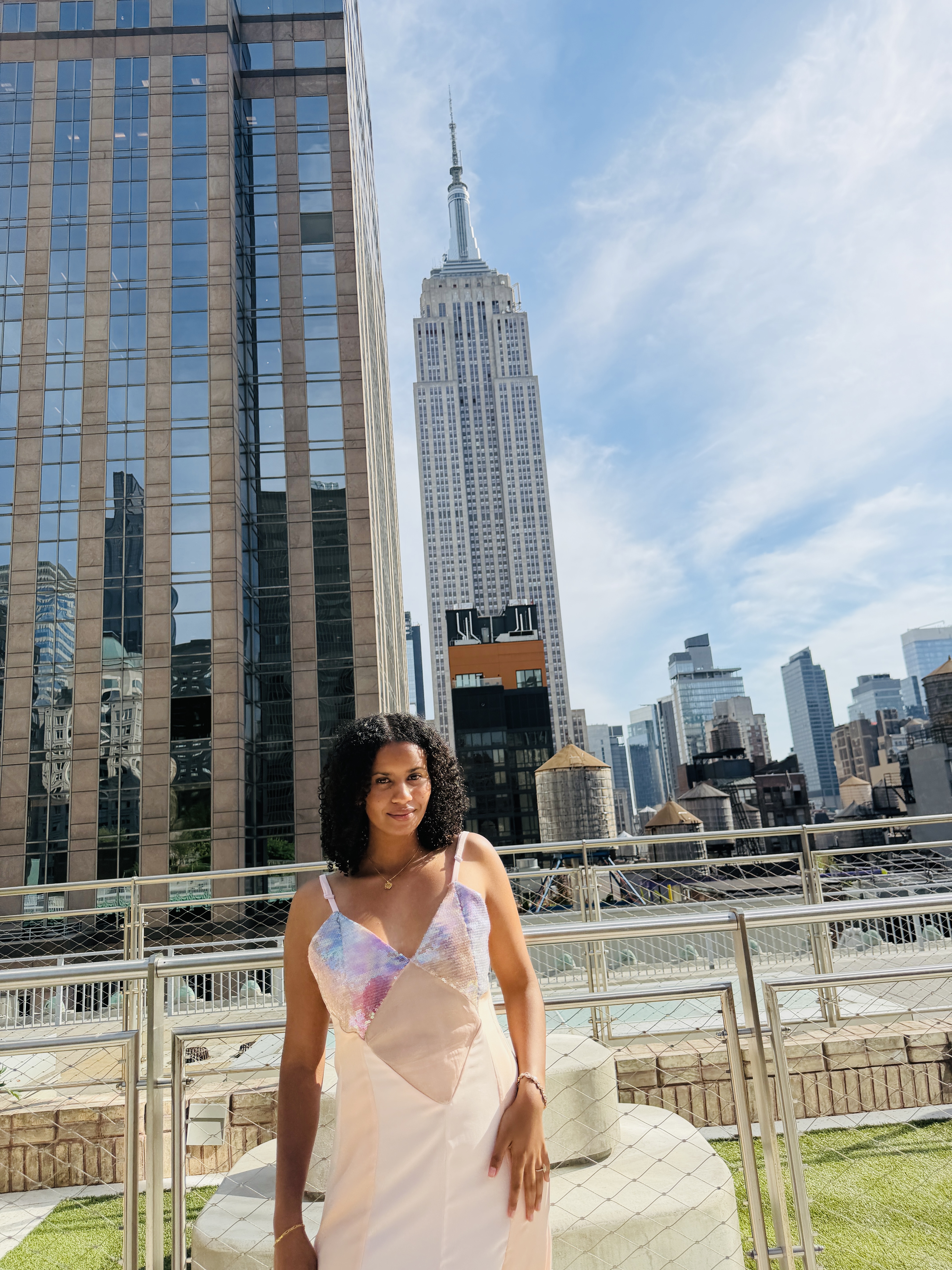 Amazon Sustainability Fashion Show runway look
